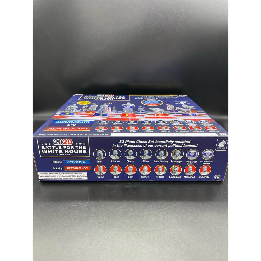 2020 Battle for the White House Chess Set by Bulbhead - Picture 4 of 13